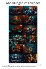 Tier Bier Kalender 2026 – Lustiger Wandkalender A3 für Männer – Bild 5